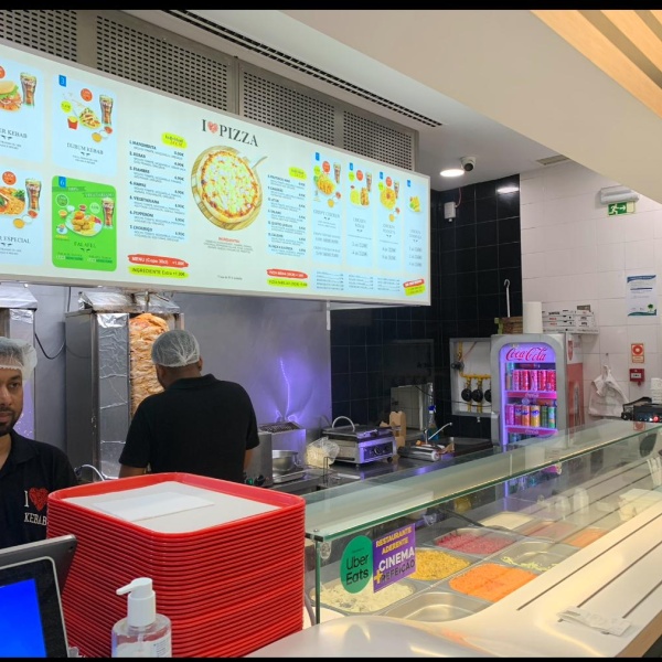 Dentro do Restaurante 