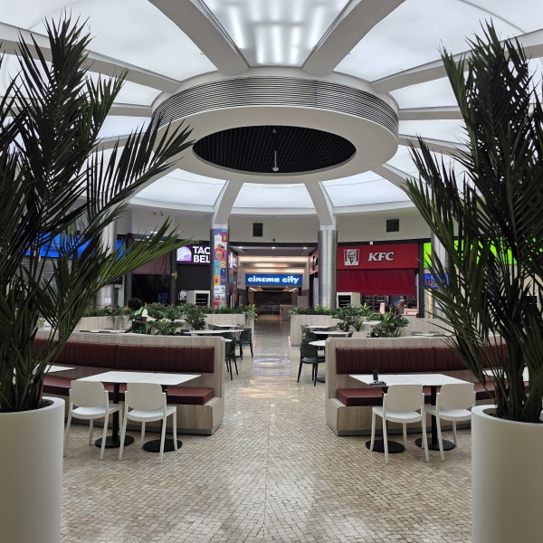 Centro comercial refeições