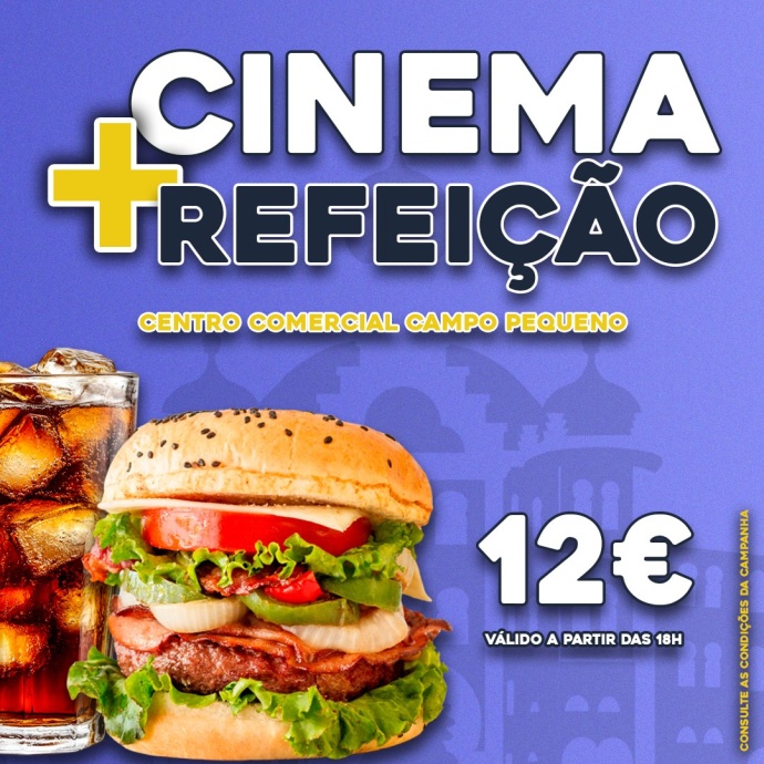 Cinema + refeição